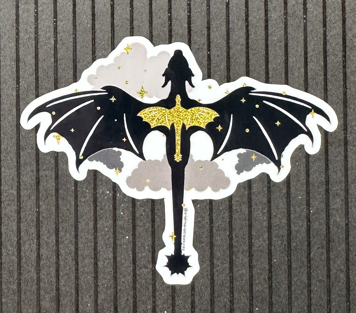 Tairn & Andarna Dragon Tattoo Sticker | Fourth Wing