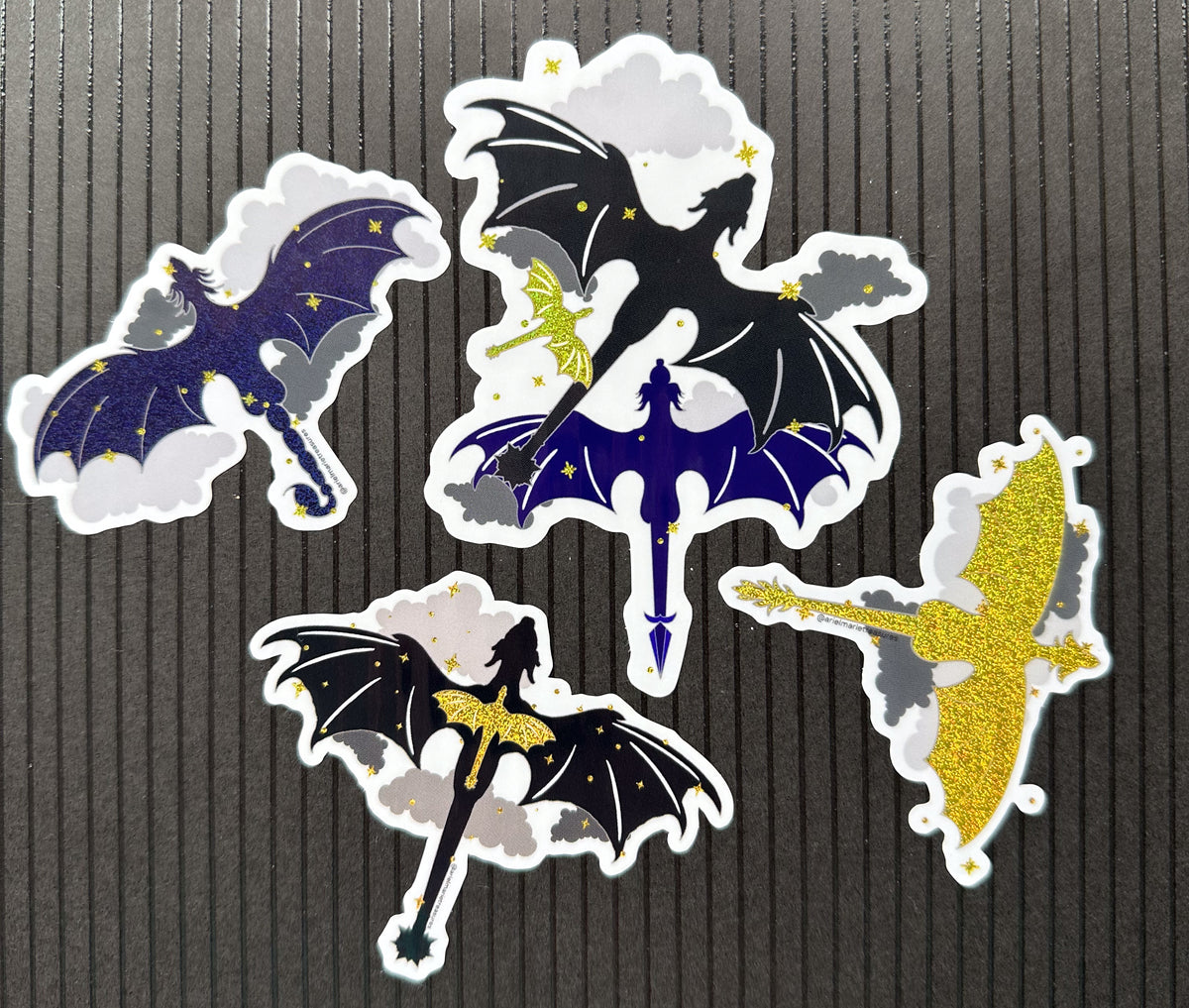 The Complete Dragon Rider Sticker Bundle | Fourth Wing