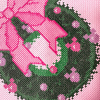 Mouse Christmas Wreath Cross-Stitch Pattern Bundle