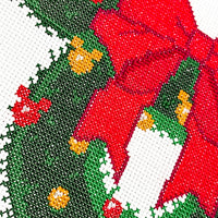 Mouse Christmas Wreath Cross-Stitch Pattern Bundle