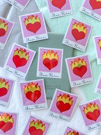 Slow Burn Polaroid Trope Sticker