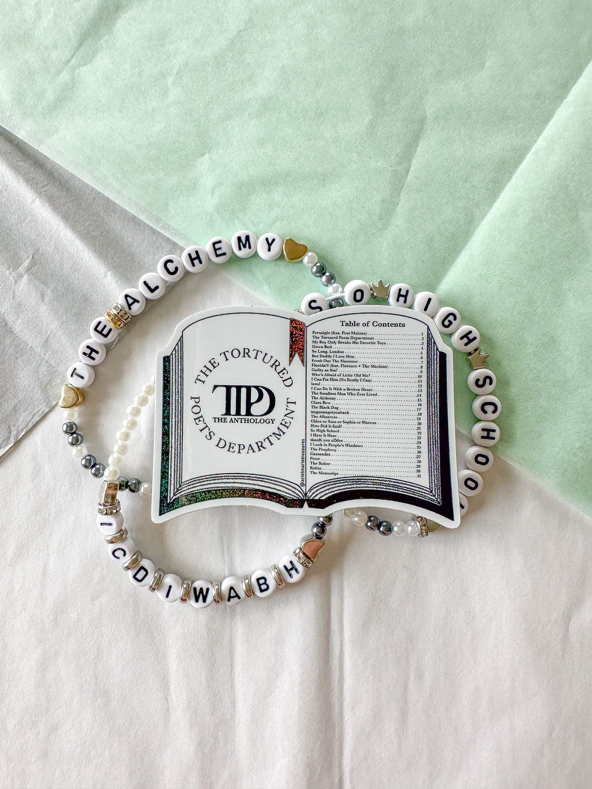 Typewriters & Tragedies Book Sticker